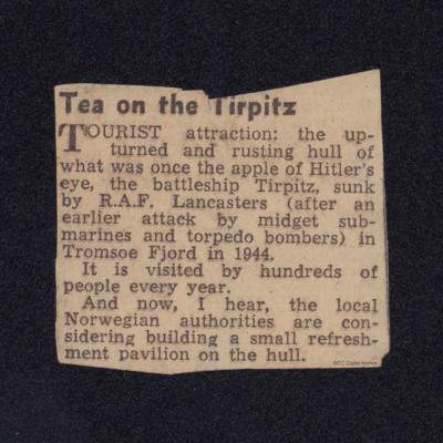 Tea on Tirpitz