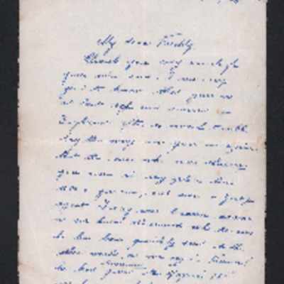 Letter from Jean Roulon to Herbert O’Hara