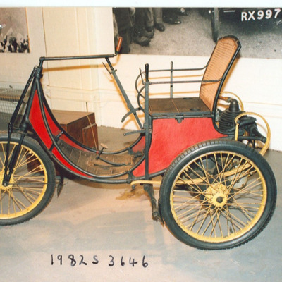 Galliardet Three Wheeled Cycle Car