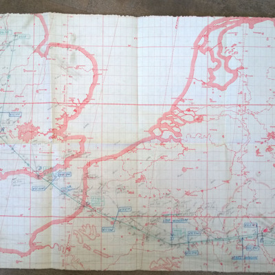 Plotting map and logs for operation to Kaiserslautern