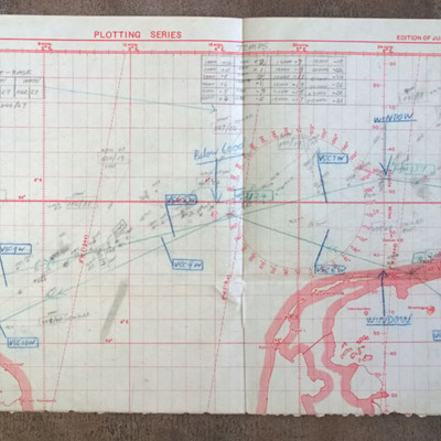 Plotting map and logs for operation to Bremen
