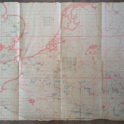 Plotting map and logs for operation to Nuremburg