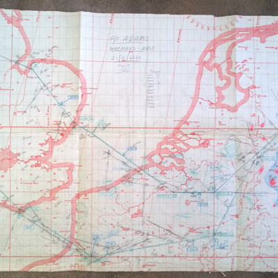 Plotting map and logs for operation to Dortmund-Ems Canal