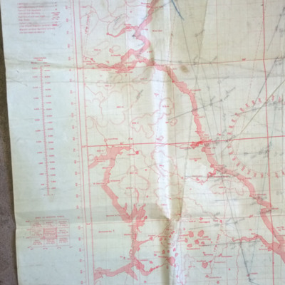 Track map and Logs for operation to Trondheim