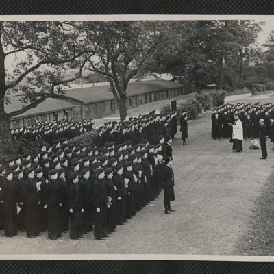 WRNS on parade