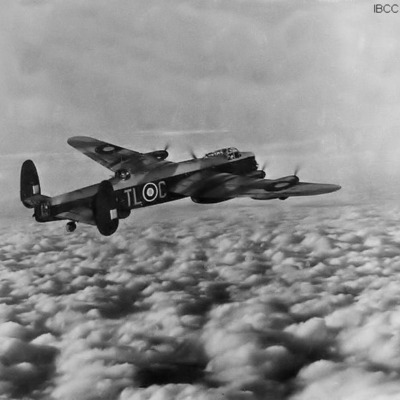Lancaster above the clouds