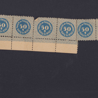 Meat and Meat Products Ration Stamps