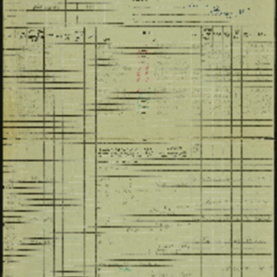 Navigation logs and a plotting map for an operation to Watten