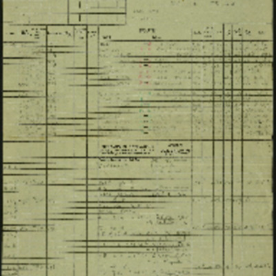 Navigation log and plotting map for operation to Brunswick