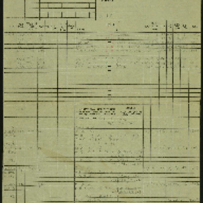 Navigation log and plotting map for operation to Coqueraux