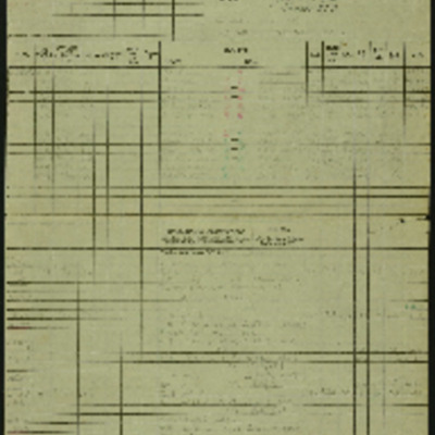 Navigation log, plotting map and target photograph for operation to Les Catelliers