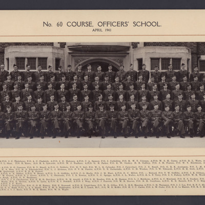 No 60 Course, Officers&#039; School