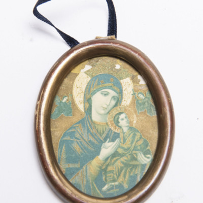 Mary and Jesus Brooch