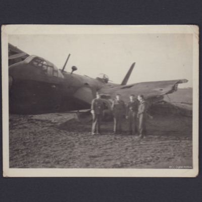 Four Airmen and a Crashed Stirling