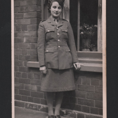 Woman in ATS Uniform