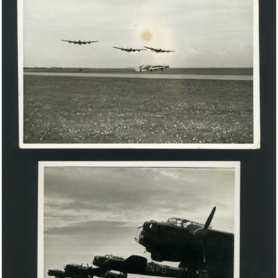 Lancasters, Oxford and Mosquito