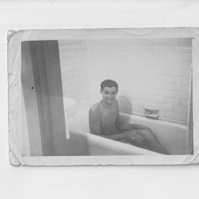 Maurice Stimpson in a Bath