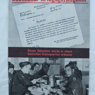 Behandlung deutscher Kriegsgefangener