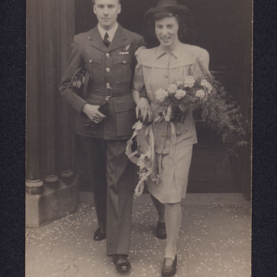 Ivor Cole and Bride