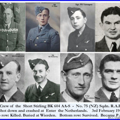 Crew of Short Stirling BK604