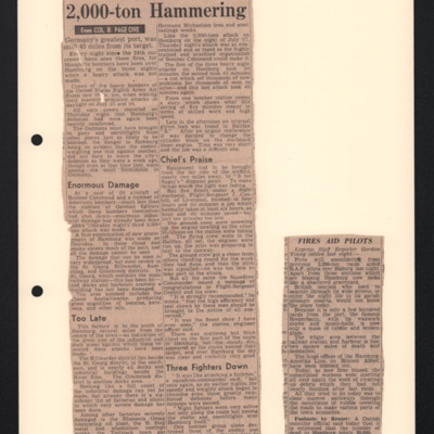 Hamburg Gets its 3rd 2,000-ton Hammering