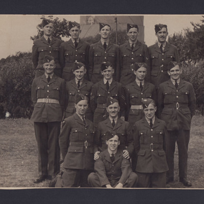 Group of airmen at RAF Sutton Bridge