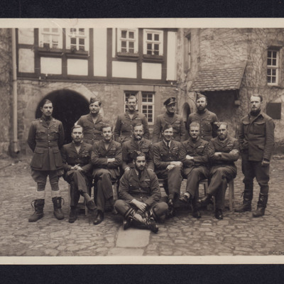 The first RAF officers taken prisoner