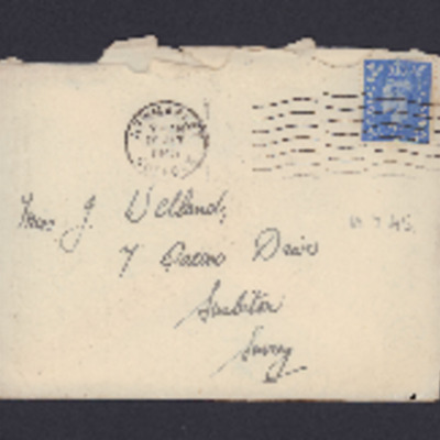 Letter from Jack Darby to Jean