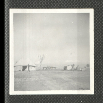 Tents and B-24