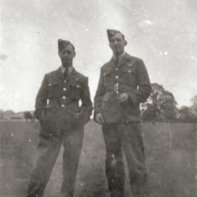 Two airmen