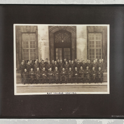 Officers at Cranwell
