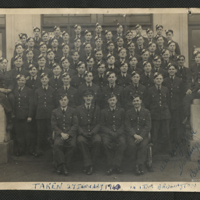 64 airmen at Bridlington Grand Pavilion Theatre