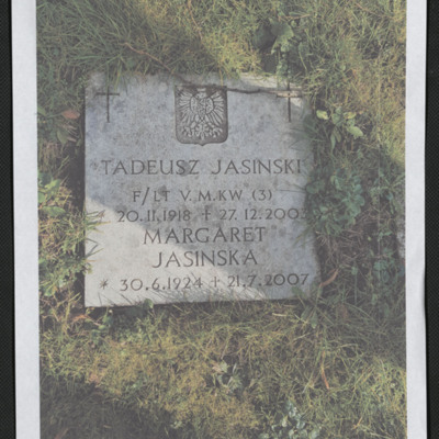 Tadeusz and Margaret Jasinski&#039;s Grave