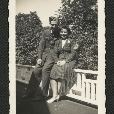Airman and woman