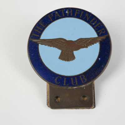 Pathfinder Club car badge<br /><br />
