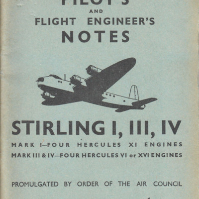 Pilot&#039;s and Flight Engineer&#039;s Notes - Stirling