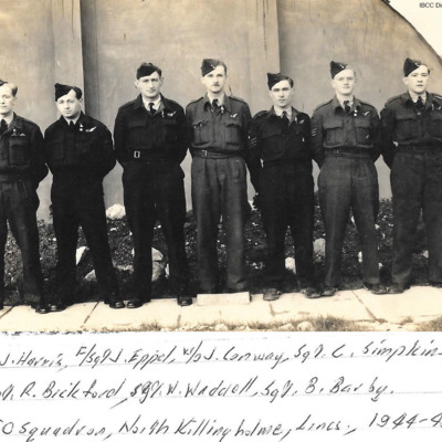 John Eppel and six airmen