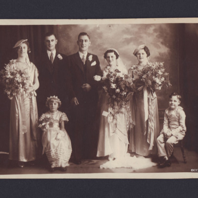 Alfred Stanley Pring&#039;s wedding 