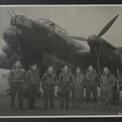 Seven Airmen and a Lancaster