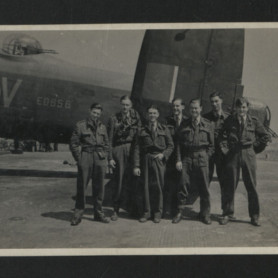 Seven Airmen and a Lancaster