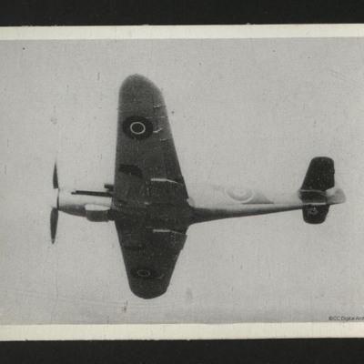 Me 109 in RAF markings