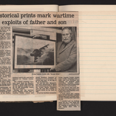 Wartime exploits of father and son