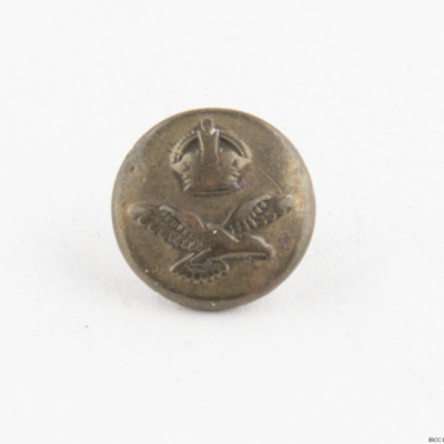 RAF brass button