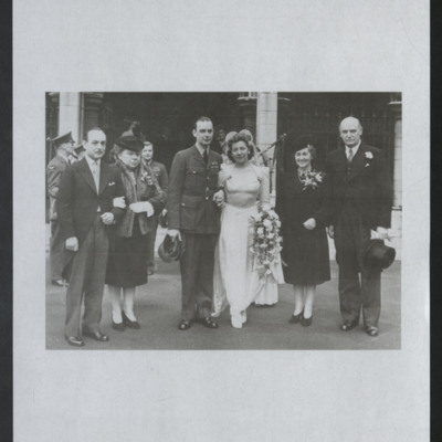 Denys Sinclair and Nancy Sinclair&#039;s wedding