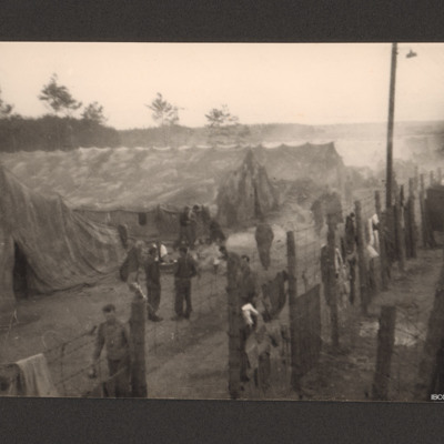 Tented prisoner of War camp
