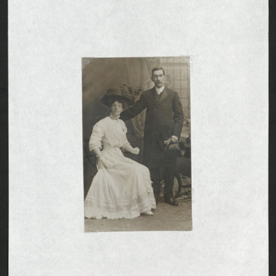 Edwardian couple