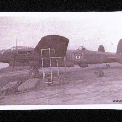 Lancaster being serviced