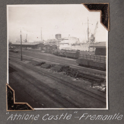 Athlone Castle - Fremantle