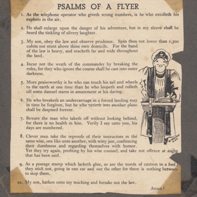 Psalms of a flyer
