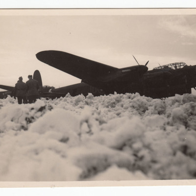 Lancasters in the snow